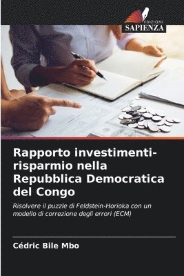 bokomslag Rapporto investimenti-risparmio nella Repubblica Democratica del Congo