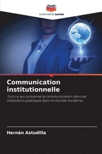 bokomslag Communication institutionnelle