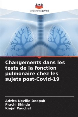 Changements dans les tests de la fonction pulmonaire chez les sujets post-Covid-19 1
