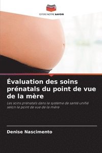 bokomslag valuation des soins prnatals du point de vue de la mre