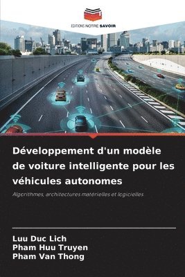 Developpement d'un modele de voiture intelligente pour les vehicules autonomes 1