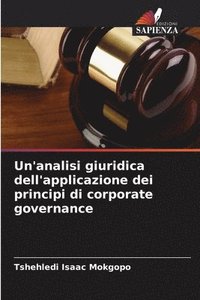 bokomslag Un'analisi giuridica dell'applicazione dei principi di corporate governance