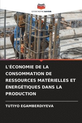 L'Economie de la Consommation de Ressources Materielles Et Energetiques Dans La Production 1