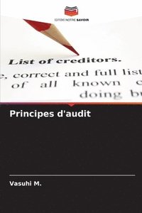 bokomslag Principes d'audit