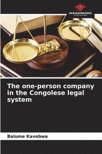 bokomslag The one-person company in the Congolese legal system