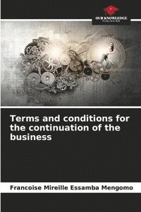 bokomslag Terms and conditions for the continuation of the business