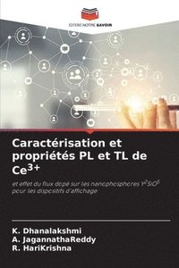 bokomslag Caractrisation et proprits PL et TL de Ce3+