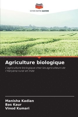 bokomslag Agriculture biologique