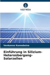 bokomslag Einfhrung in Silizium-Heterobergang-Solarzellen