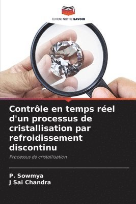 bokomslag Contrle en temps rel d'un processus de cristallisation par refroidissement discontinu