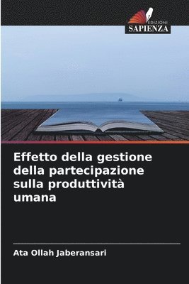 bokomslag Effetto della gestione della partecipazione sulla produttivit umana