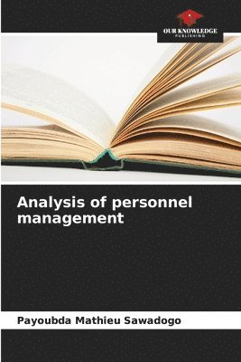 bokomslag Analysis of personnel management