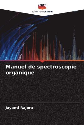 Manuel de spectroscopie organique 1