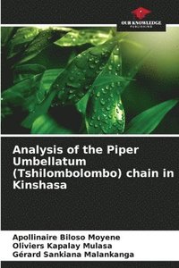 bokomslag Analysis of the Piper Umbellatum (Tshilombolombo) chain in Kinshasa