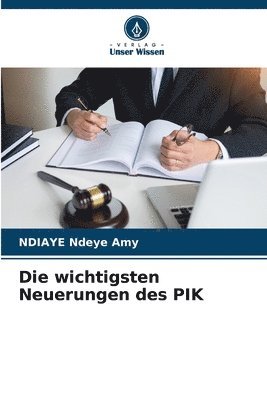 bokomslag Die wichtigsten Neuerungen des PIK