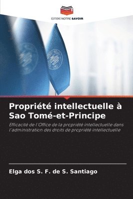 bokomslag Proprit intellectuelle  Sao Tom-et-Principe