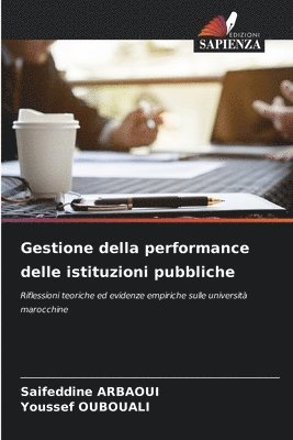 Gestione della performance delle istituzioni pubbliche 1