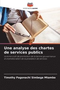 bokomslag Une analyse des chartes de services publics