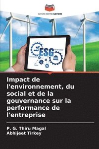 bokomslag Impact de l'environnement, du social et de la gouvernance sur la performance de l'entreprise