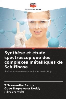 bokomslag Synthse et tude spectroscopique des complexes mtalliques de Schiffbase