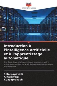 bokomslag Introduction  l'intelligence artificielle et  l'apprentissage automatique