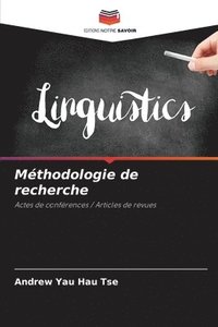 bokomslag Mthodologie de recherche