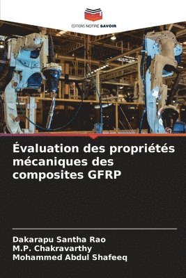 bokomslag Évaluation des propriétés mécaniques des composites GFRP