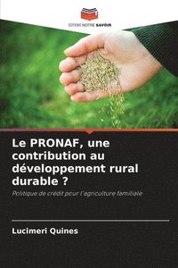 bokomslag Le PRONAF, une contribution au dveloppement rural durable ?