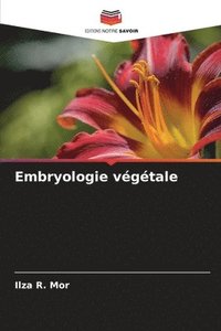 bokomslag Embryologie vgtale