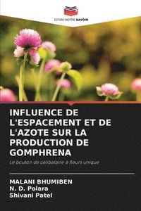 bokomslag Influence de l'Espacement Et de l'Azote Sur La Production de Gomphrena