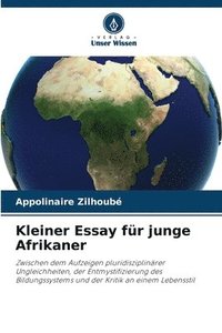 bokomslag Kleiner Essay fr junge Afrikaner