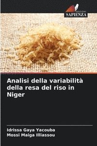 bokomslag Analisi della variabilit della resa del riso in Niger