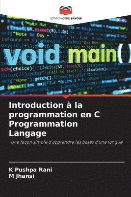 bokomslag Introduction  la programmation en C Programmation Langage