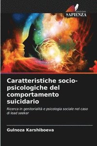 bokomslag Caratteristiche socio-psicologiche del comportamento suicidario
