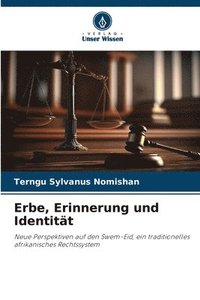 bokomslag Erbe, Erinnerung und Identitt