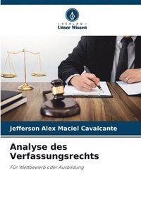 bokomslag Analyse des Verfassungsrechts