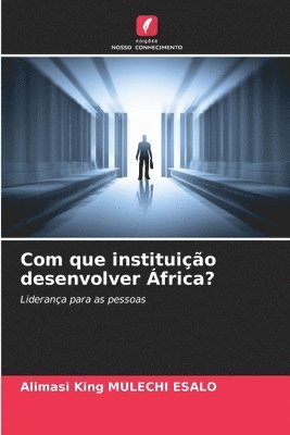 bokomslag Com que instituio desenvolver frica?