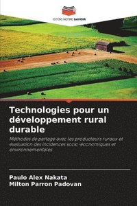 bokomslag Technologies pour un dveloppement rural durable