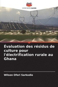 bokomslag valuation des rsidus de culture pour l'lectrification rurale au Ghana