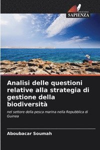 bokomslag Analisi delle questioni relative alla strategia di gestione della biodiversit