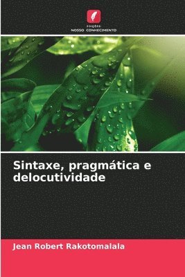 Sintaxe, pragmtica e delocutividade 1