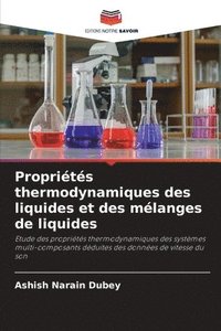 bokomslag Proprits thermodynamiques des liquides et des mlanges de liquides
