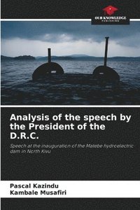 bokomslag Analysis of the speech by the President of the D.R.C.