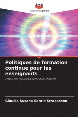 bokomslag Politiques de formation continue pour les enseignants