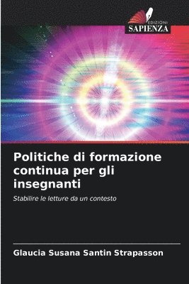 bokomslag Politiche di formazione continua per gli insegnanti