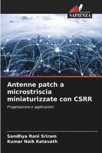 bokomslag Antenne patch a microstriscia miniaturizzate con CSRR