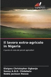 bokomslag Il lavoro extra-agricolo in Nigeria