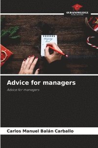 bokomslag Advice for managers