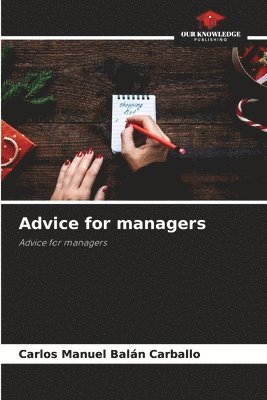 Advice for managers 1