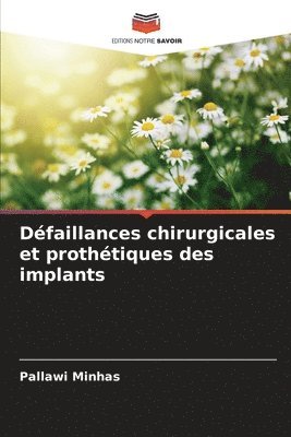 bokomslag Dfaillances chirurgicales et prothtiques des implants